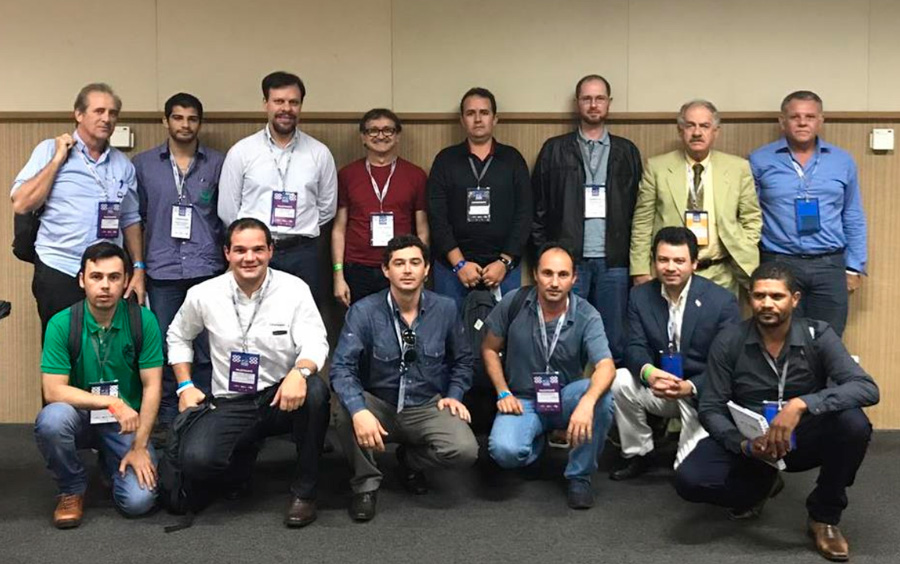 Reunião Técnica em 2017 realizada durante o XI Congresso Brasileiro do Algodão em Maceió, AL