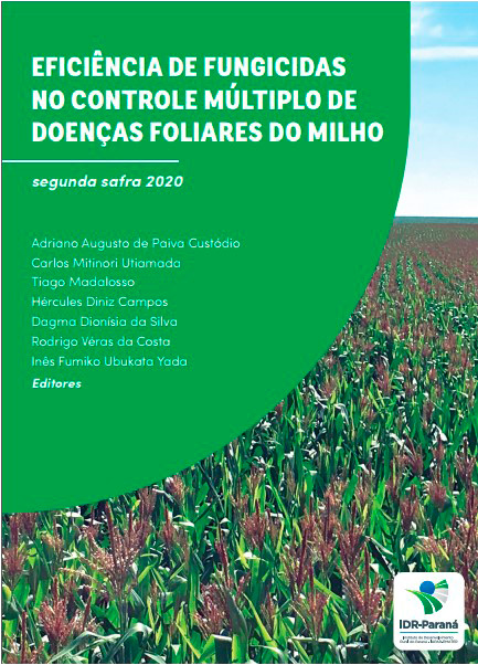 EFICIÊNCIA DE FUNGICIDAS NO CONTROLE MÚLTIPLO DE DOENÇAS FOLIARES DO MILHO segunda safra 2020