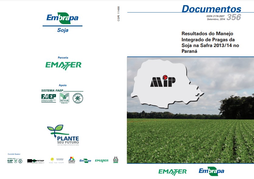 Resultados do Manejo Integrado de Pragas da Soja na Safra 2013/14 no Paraná