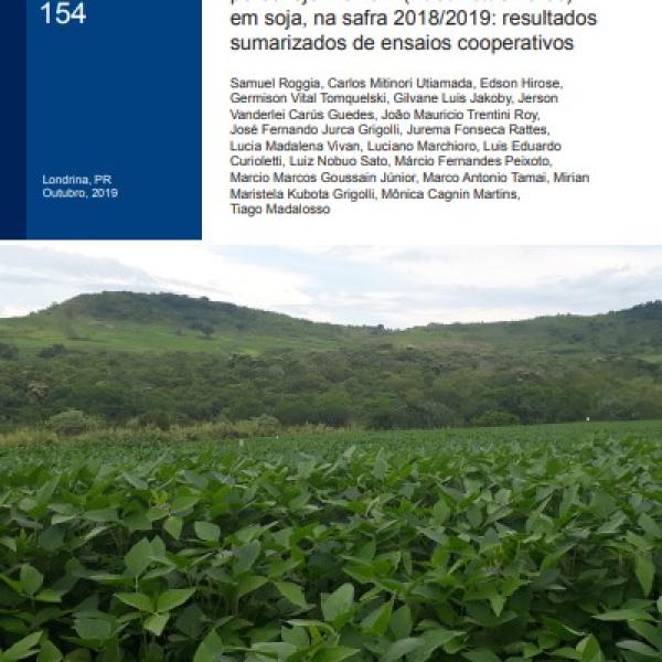 Eficiência de inseticidas no controle do percevejo-marrom (Euschistus heros) em soja, na safra 2018/2019: resultados sumarizados de ensaios cooperativos