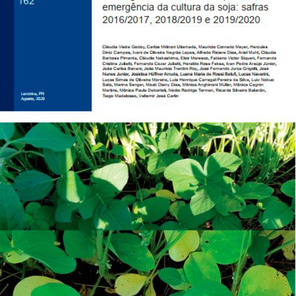 Experimentos cooperativos de aplicações de fungicidas aos 30 dias após a emergência da cultura da soja: safras 2016/2017, 2018/2019 e 2019/2020